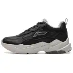 Li Ning Defender Fleece Lined, Comfortable Versatile Abrasion Resistant Cushioning Thermal Low top Casual Shoes Women's