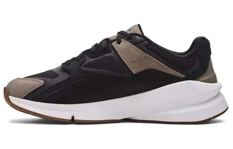 Under Armour Suede Cushioning, Wear Resistant Low top Casual Shoes Unisex Black Brown
