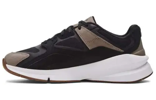 Under Armour Suede Cushioning, Wear Resistant Low top Casual Shoes Unisex Black Brown