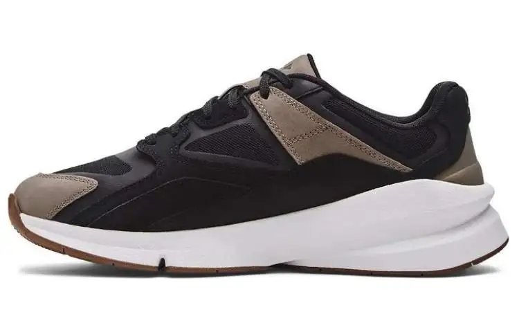 Under Armour Suede Cushioning, Wear Resistant Low top Casual Shoes Unisex Black Brown
