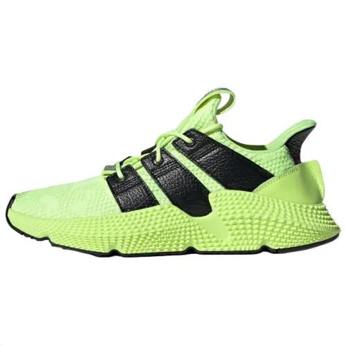 Adidas Originals PROPHERE Slip Resistant Abrasion Resistant Low top Chunky Sneakers Men's Neon Yellow