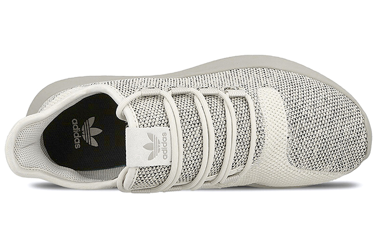 Кроссовки adidas originals Tubular Shadow (серо-белые) — Коричневый / светло-коричневый / чёрный — фото 4