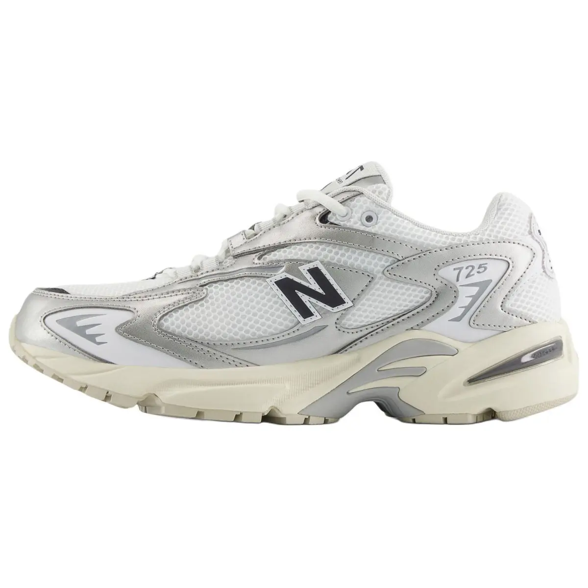 New Balance NB 725 Abrasion Resistant Low top Casual Shoes Unisex White