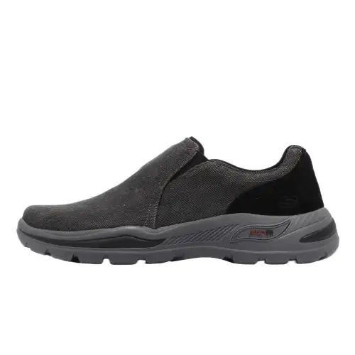 Skechers Mesh Fashion Trend Low top Casual Shoes Men's Black