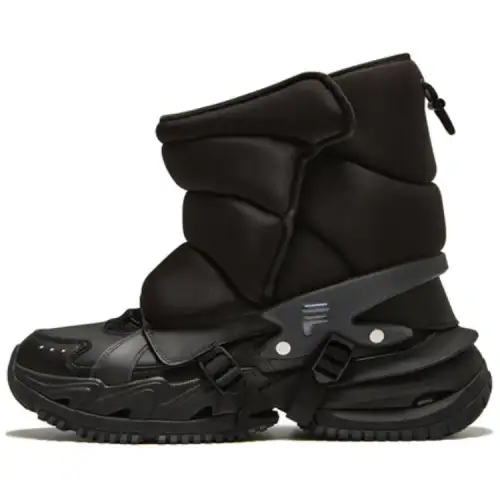 FILA FUSION ARMOUR BOOT Armor Shoes High top Casual Shoes Women's Black