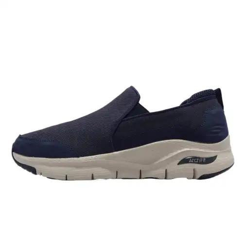Skechers Breathable Low top Casual Shoes Men's Blue