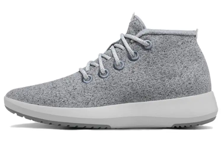 Allbirds Mizzle UP Abrasion Resistant High top Sports Casual Shoes Men's Mist Gray