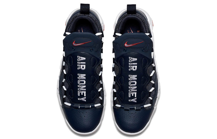 Кроссовки Nike Air More Money Navy (синие) — фото 4