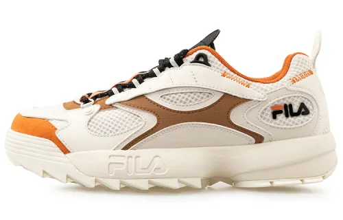 FILA FUSION Fila RetroRunning Shoes White/Brown/Orange