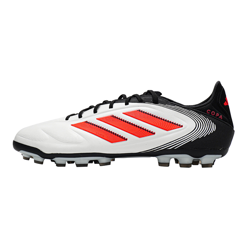 Adidas Copa Pure 3 AG Artificial Ground Synthetic Leather Cushioning, Wear Resistant Soccer Shoes Unisex White Black