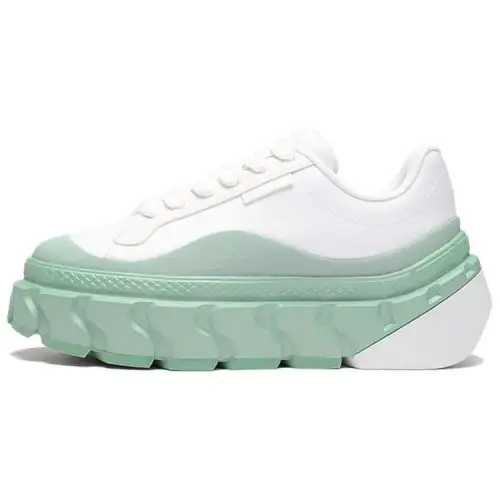 Li Ning CF Tracing Ripple Low top Sports Casual Shoes Women's Floral Green