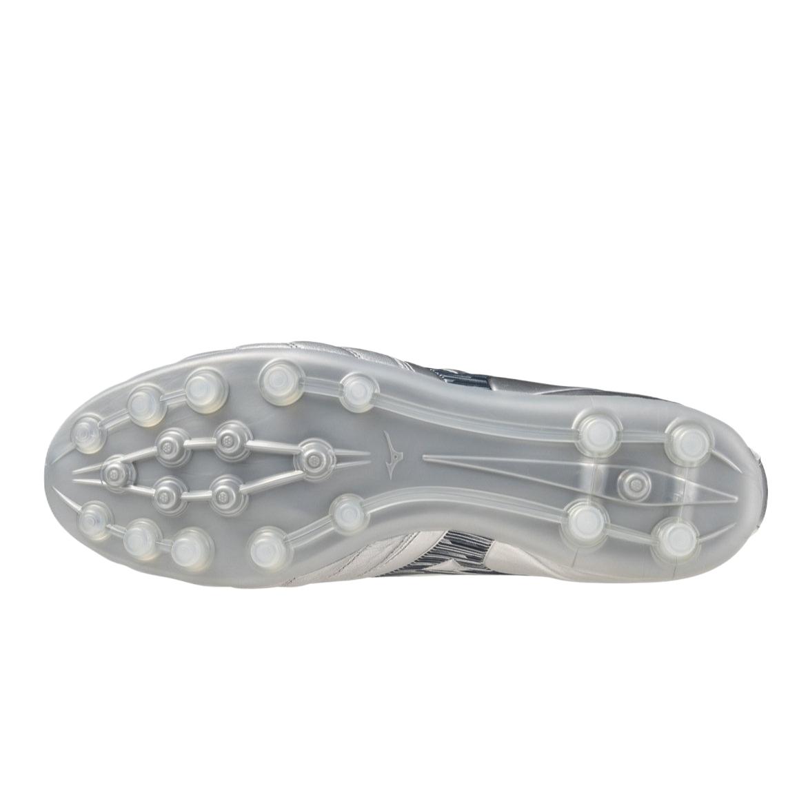 Mizuno Morelia Neo IV Pro Cushioning Slip Resistant Abrasion Resistant Soccer Shoes Unisex Silver