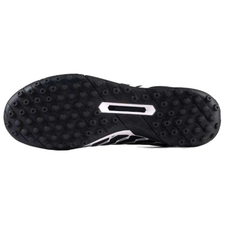 Li Ning Brocade TF Turf Artificial Turf Synthetic Leather Cushioning, Wear Resistant Soccer Shoes Men’s Black White