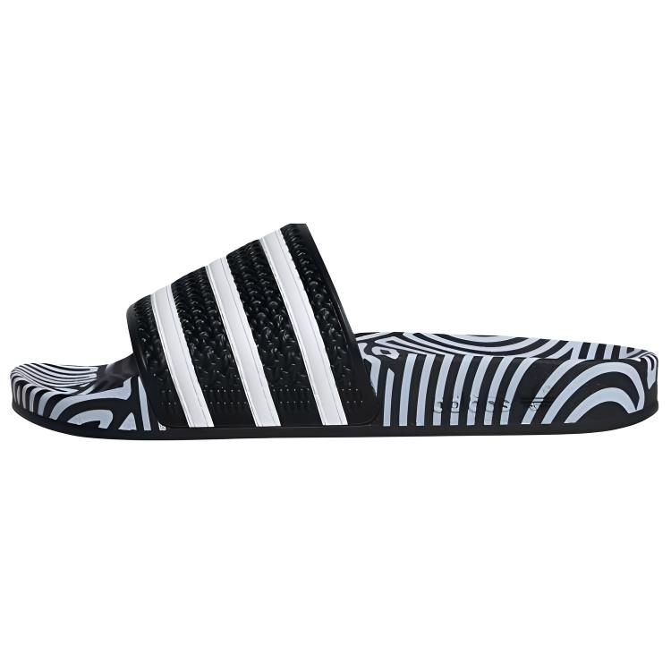Шлепанцы adidas originals ADILETTE (черно-белые) — фото 1