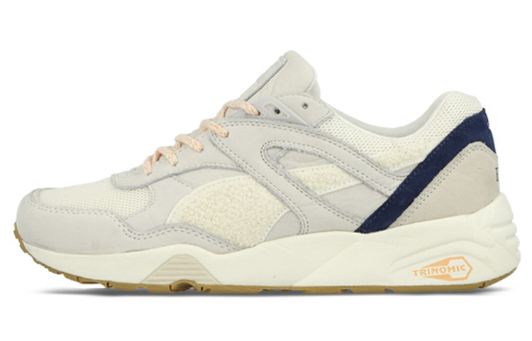 PUMA R698 Casual Shoes Men's Low Top Beige/Blue