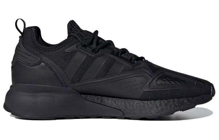Кроссовки adidas originals ZX 2K Boost (черные) — Чёрный — фото 2
