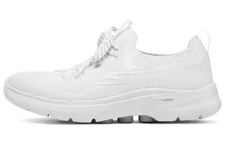 Skechers Go Walk Radiant Summer 'White Silver' Women's
