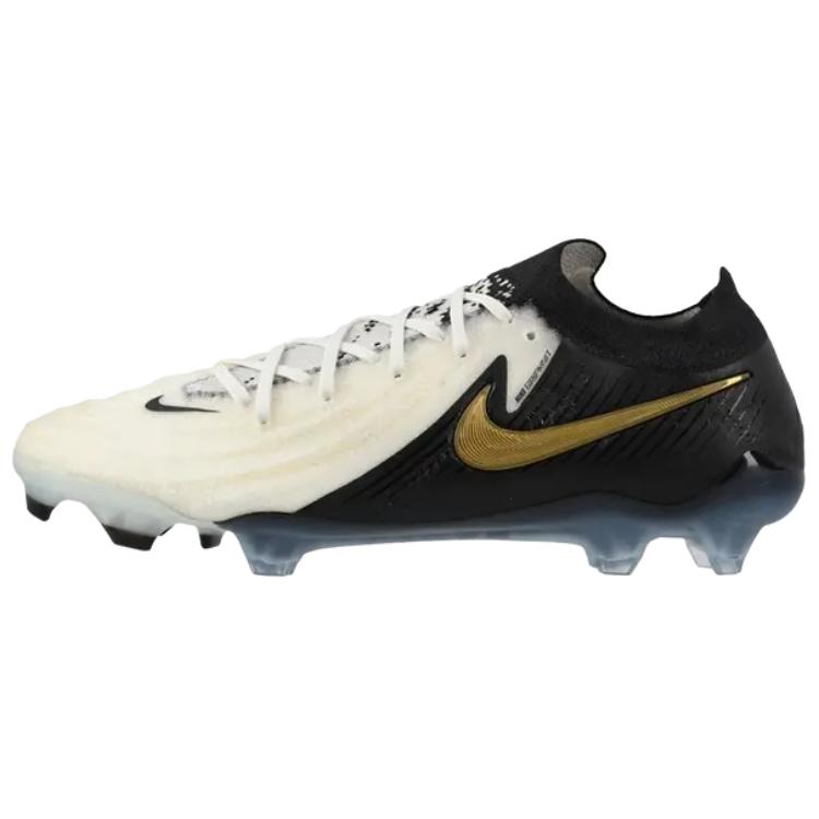 Nike Phantom GX 2 Elite Slip Resistant Abrasion Resistant Soccer Shoes Men’s White Black
