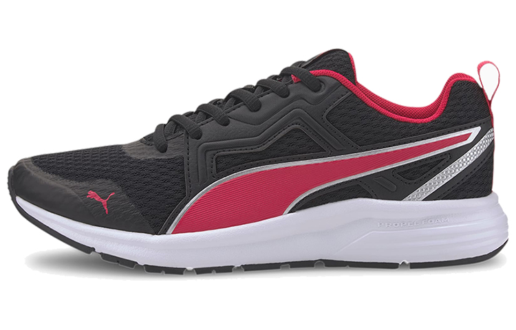 PUMA Pure Jogger Casual Shoes Unisex Low Top Black/Red/White/Silver