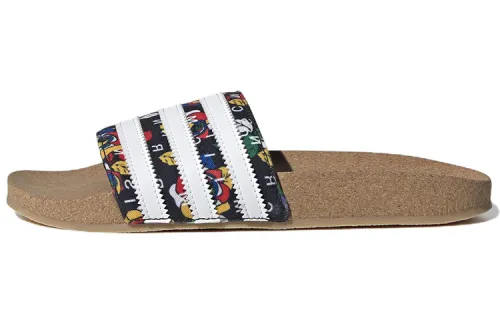 Adilette Rich Mnisi x Adilette Wmns Adidas Originals Slide 'Roses' Women's