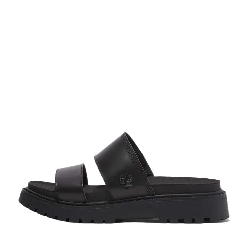 Timberland Clairemont Way Abrasion Resistant Slide Slippers Women's Black