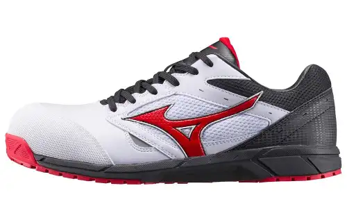 Mizuno LS Comfortable And Trendy Slip Resistant Abrasion Resistant Low top Sports Casual Shoes Unisex White Black Red