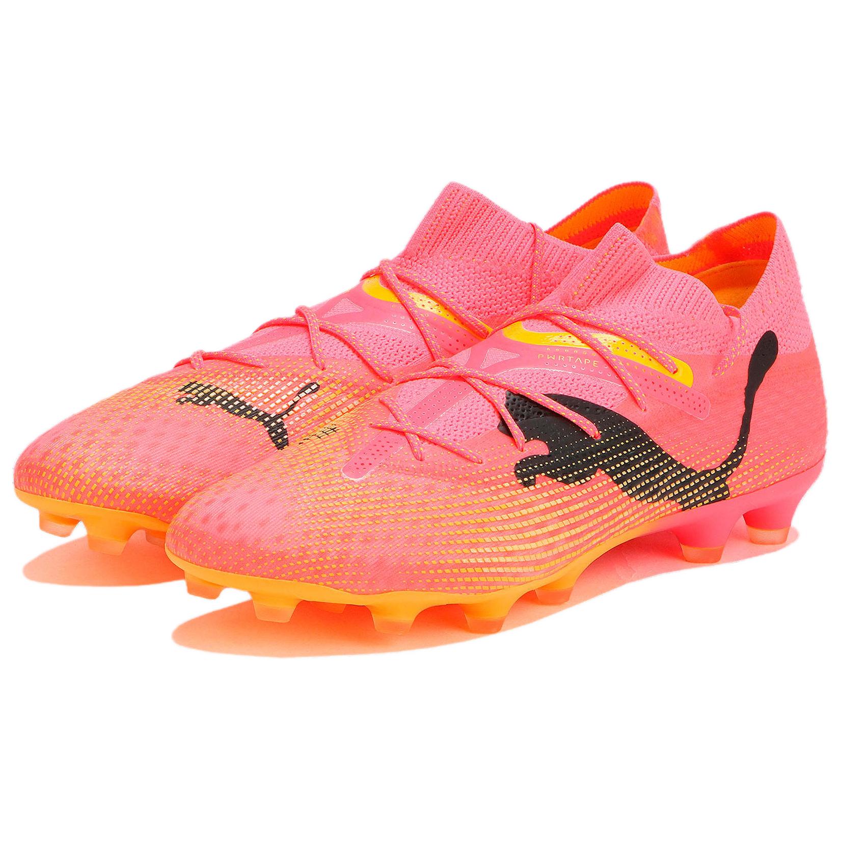 PUMA FUTURE 7 ULTIMATE Comfortable AG Artificial Ground HG Hard Ground Soccer Shoes Men’s Pink Black