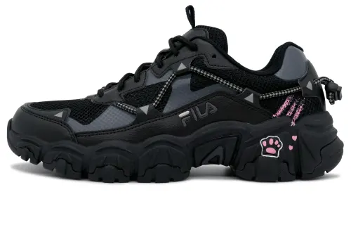 FILA Cat Claw Casual Shoes Unisex Low Top Pink