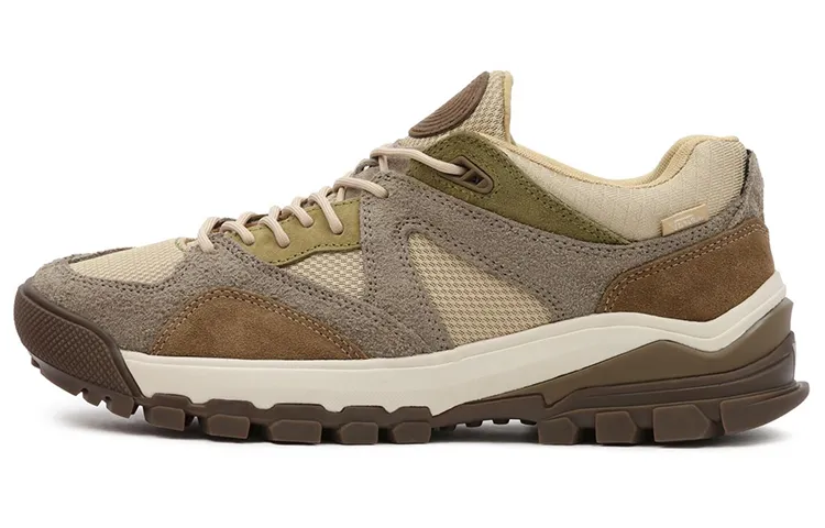 Vans Amzn Trailhead Cushioning Abrasion Resistant Support Lightweight Low top Casual Shoes Unisex Gray Brown Tan