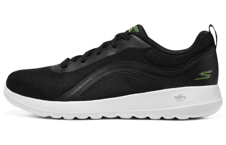 Skechers Skechers GO WALK Max mesh sports easy-to-wear low-top lifestyle shoes men's black green
