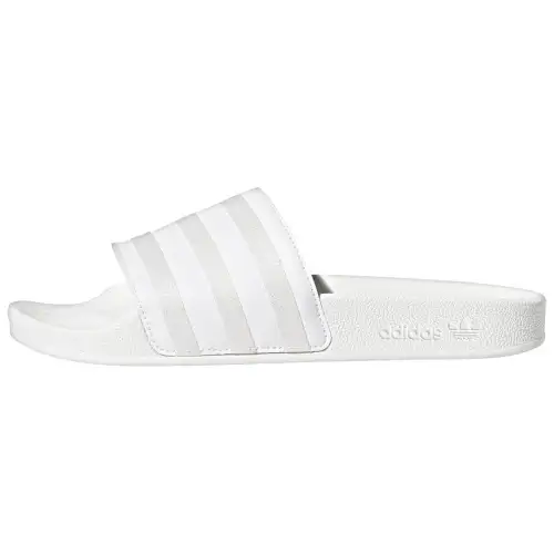 Adidas Wmns Adilette Slide 'White Silver Metallic' Women's
