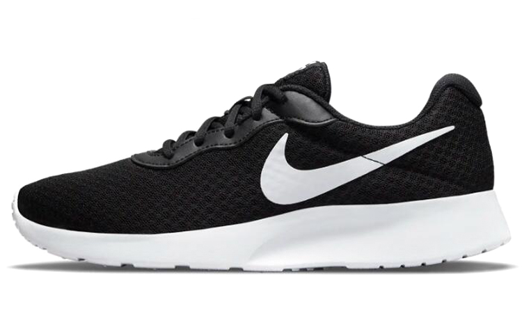 Nike Tanjun Sporty Simple Low Top Lifestyle Casual Shoes Women's Black and White