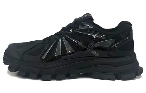Li Ning Cushioning Slip Resistant Abrasion Resistant Low top Running Shoes Women's Black