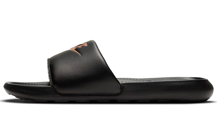 Nike Victori One Slide 'Black Metallic Red Bronze' Women's