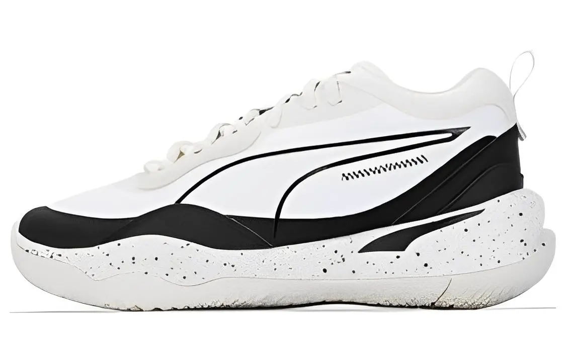 PUMA Playmaker 'Spray White Black'