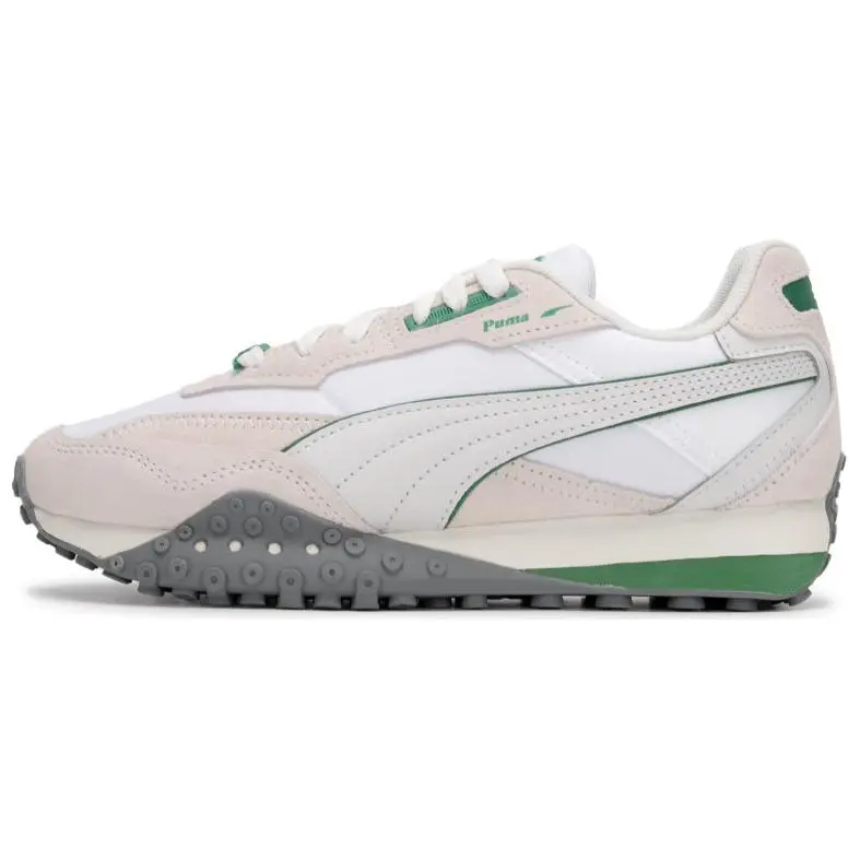 PUMA Blktop Rider Nylon LT Textile, Split Cow Leather, Artificial Leather Abrasion Resistant Breathable Low top