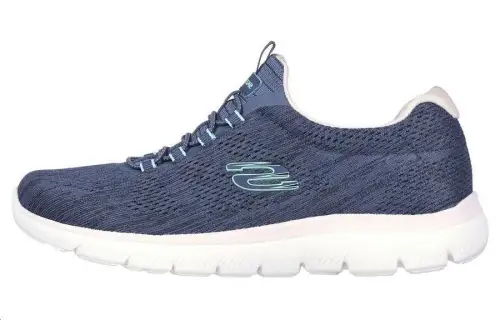 Skechers Summits Fun Flair Low top Casual Shoes Women's Blue White