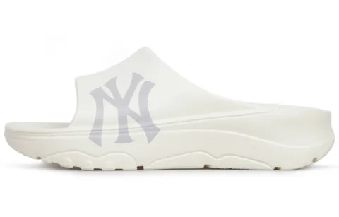 MLB Slipper Slip Resistant Slide Slippers Unisex Ecru