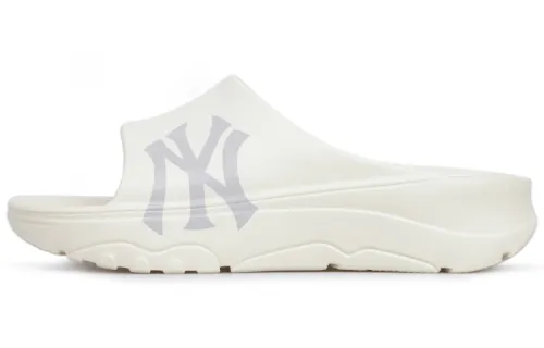 MLB Slipper Slip Resistant Slide Slippers Unisex Ecru