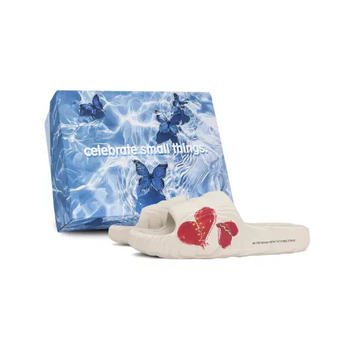 Adidas Originals ADILETTE 22 Slip Resistant Slide Slippers Unisex Red White