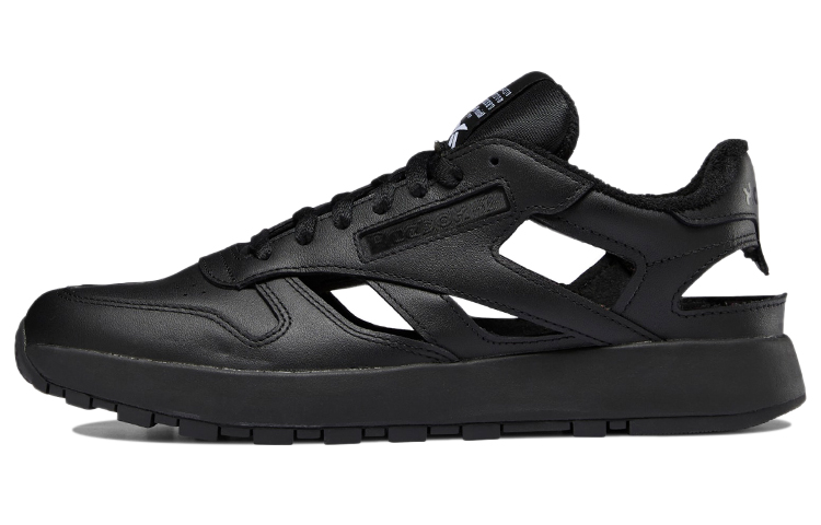 Кеды Maison Margiela x Reebok Classic Leather Tabi Decortique Low (черные)