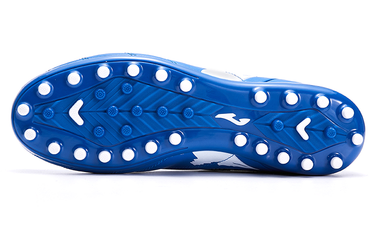 Joma Aguila MG Multi Ground Synthetic Leather Abrasion Resistant Abrasion Resistant Soccer Shoes Men's Blue