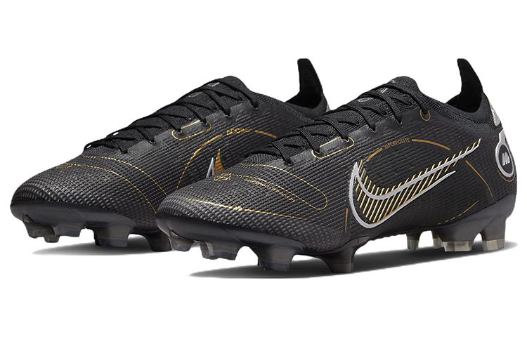 бутсы Nike Mercurial Vapor 14 Elite FG (черные) — Чёрный — фото 3