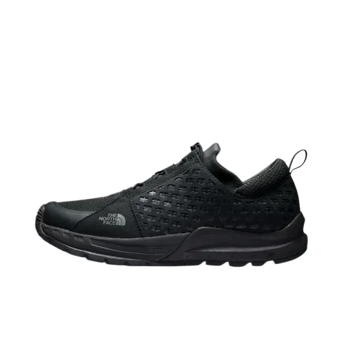 THE NORTH FACE Cushioning Abrasion Resistant Breathable Low top Casual Shoes Men's Black