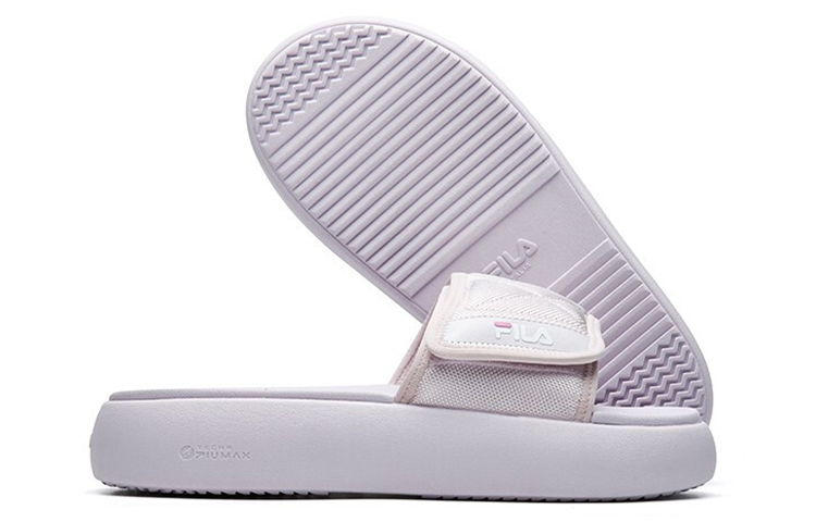 Женские шлепанцы Fila FUSION DONUT DX (розово-белые) — 冰澜花 — фото 6