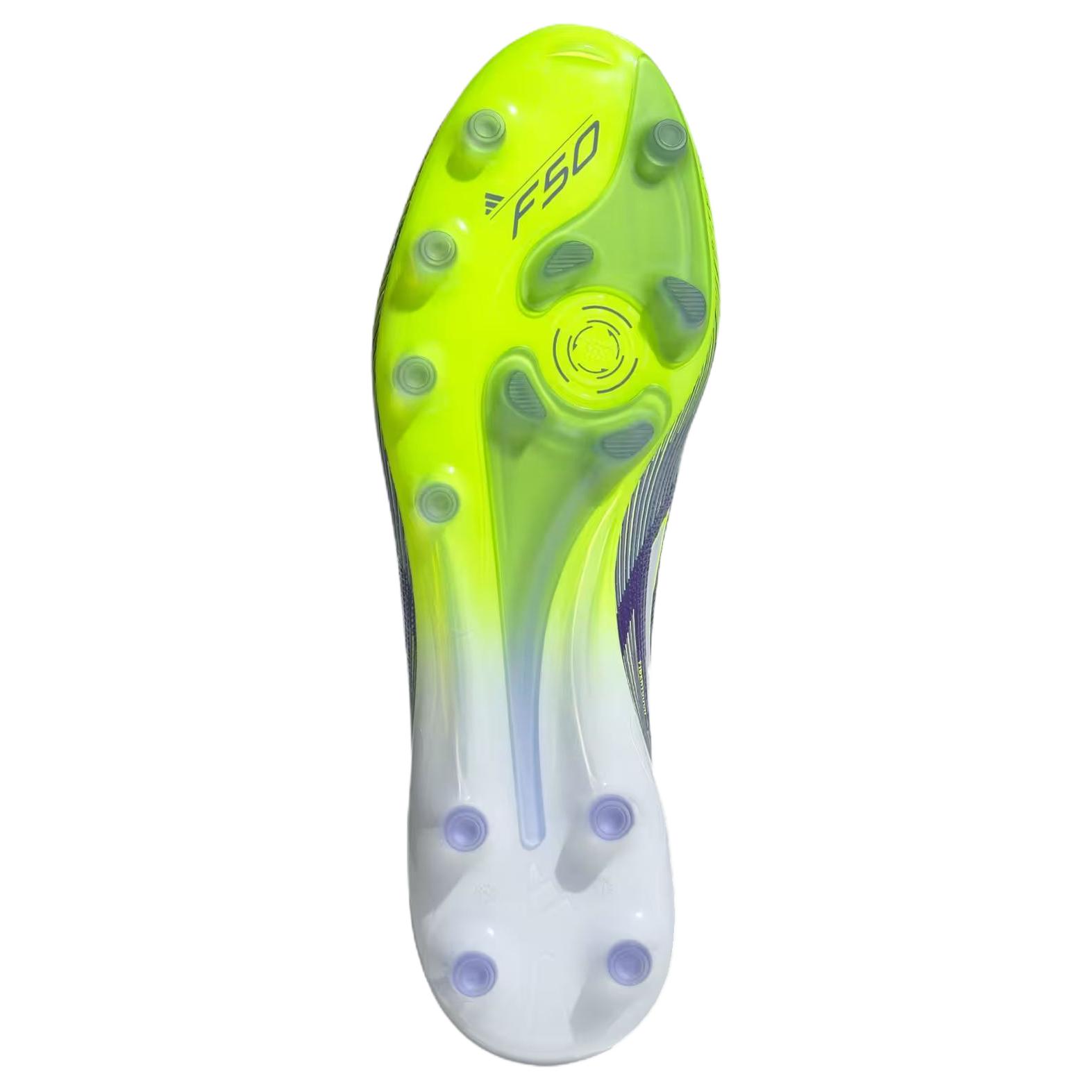 Adidas F50 Elite Ag ‘Purple Rush Cloud White Lucid Lemon’