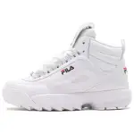 FILA Disruptor Ii Mid White Navy Red Women's