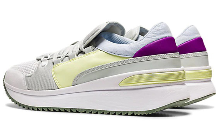 Кроссовки Onitsuka Tiger Empirical Lo 2.0 (серо-желто-фиолетовые) — фото 4