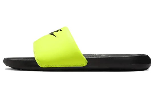 Nike Victori One Slides 'Yellow Black'