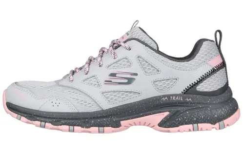 Skechers Hillcrest Casual Shoes Women's Low Top Gray/Pink